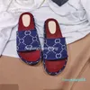 Moda G Mens Sandálias femininas Designer de deslizamentos Designer de lúcio lúculo liso de salto alto Flip Shoes