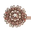 European - style diamond Flower Shaped Magnet Curtain Tieback Magnetic Curtains Buckle Window Screening Ball Clip Holder