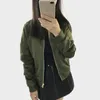 Women's Jackets Spring Autumn Fashion 2021 Trend Korean Style Thin Retro Jacket Stand-up Collar Zipper Solid Color