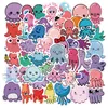 50 PCS Lot Mixed Cute Animals Graffiti skateboard Stickers For Car Laptop Fridge Helmet Pad Bicycle Bike Motorcycle PS4 book Guitar Pvc Decal