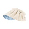 여름 foldable 바이저 캡 넓은 대형 브림 자외선 보호 여성 모자 비치 모자 여성용 헤어 밴드 듀얼 이중 사용 밀짚 모자 051102 10pcs