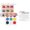 Cmaadu 9 Color Eye Shadows Palette Matte Полное покрытие освещает и осветляет красоту макияжа для век 3071354