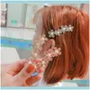 Werkzeuge ProdukteErwachsene Frauen Zirkon Barrettes Haarnadeln Haar Clips Blume Mode Koreanische Dame Mädchen Kopf Tragen Assories Großhandel Geschenke Party1