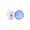 1PCS Wodoodporne kolorowe podwodne światła pilota światła nurkowe Light Basen Light RGB LED Culbon Garden Dekoracja 280R