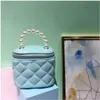 Gran calidad Marca C Bolsos G Jelly Cosmetic Bags Girls and Women Pearl Portable One Hombro Messenger Bag 11 Colores
