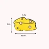 Pins, Brooches Fashion Acrylic Pins For Backpacks Cartoon Cheese Brooch Cute Badges Clothes Accessories Jewelry Gift Wholesale