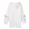 Gran oferta, sudaderas con capucha con estampado de conejito de Pascua para mujer, sudaderas con capucha de manga larga con cordones, jerséis de Harajuku, Tops, chándales informales