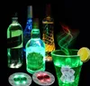 LED Bar Kupası Coaster Light Up Kupası Sticker Içecekler Bardak Tutucu Işık Şarap Likör Şişe Parti Düğün Dekorasyon Malzemeleri