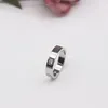 High Polished Classic Designer Women Love Rings 3 Color Stainless Steel Couple Rings Fashion Design Women Jewelry