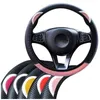 Cute Cartoon Cat Ear Steering Wheel Cover For Women Universal CarStyling Steering Wheel Covers Car Decoration Accessories J220808