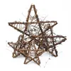 10cm/20cm Dried Rattan Star Frame Artificial Flower Wedding Wreath Christmas Decoration For Home Diy Handmade Door Hangi jllnFr