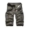 Summbane Hotte Mens Cargo Shorts Мода Камуфляж Мужской Мульти-Карманный Повседневная Камоль на открытом воздухе Толлинг Homme Короткие штаны 210716