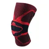 Elbow knäskydd sportstång stickad silikon vadderad träning volleyboll patella stöder pro basketskyddsskyddare