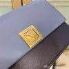 Partihandel Designer Crossbody Bag Classic Chain Bag Dam Two-Tone Flap Envelope 25cm Märke Axelväska Gratis frakt