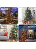 Christmas Decorations 3PCS Lighting Gift Boxes With Bows Indoor Box Home Xmas Gifts Cristmas Ornaments Year 2022