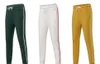 vendita calda Mens Pantaloni da jogging pantaloni casual Pantaloni hip-hop unisex Moda Pantaloni sportivi Stripes Panalled Pencil Jogger Pants Formato asiatico 8 colori