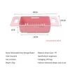 ハンギングバスケットキッチンシンクストレーナー排水野菜フルーツ調整可能な排水バスケット吸引カップスポンジラックストレージツールフィルター230T
