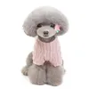 Dog Apparel Outfit Sweater Vest Decor Jacket Coat 1pc Warmer Knitting Wool