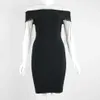 Women Sexy Fashion Crystal Tassel Black Red Rayon Bandage Dress Celebrity Chic Elegant Knee Length Party Vestido 210527