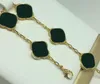 6 colori Fashion Classic 4/Four Leaf Clover Braccialetti con ciondoli Bangle Chain di alta qualità Agate Shell Wedding cjeweler per regali da donna da uomo