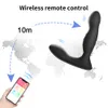 Controle de aplikativo vibrador anal massageador prstata tahmin vibradores brinquedos sexyuais para homens controle remoto popo fiş