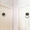 Laby-RINTH Дверные молотки Декоративные Фронтные Knocker Стены Искусство Установить Лабиринт Домашнее Украшение X0710