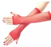 Cool Lace Fishnet Spring and Summer Mesh Hollow Sunscreen Gloves Ladies Driving and Riding Non-Slip Arm Sleeve Sleeves