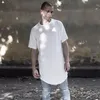 Erkek Tasarımcı T Gömlek Yaz Pamuk Streetwear Hip Hop T-shirt Tops Genişletilmiş Tee TX145