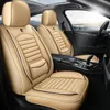 PU Leather Universal Car Seat Cover dla Toyota Hyundai Mazda Lexus BMW Wodoodporna Automobile Okładki Accesorios Coche Wnętrze 4 kolor