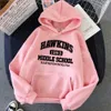 Wiosna Zima Ciepła Polar Wysokiej Jakości Władza Bluza z kapturem Bluza Moda Fitness Hip Hop Streetwear Hoodie Kobiety 210728