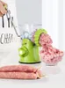 Household Manual Meat Grinder Hand Crank Meat Mincer Sausage Maker Stuffer Kitchen Enema Tool