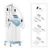 5 Handles Cryolipolysis Slimming Freezing Fat Machine Lipo Laser Cavitation RF Cell 360 Cryo Vacuum butt lifting