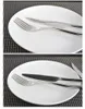 Ristorante dell'hotel Set di coltelli e forchette da bistecca Stoviglie occidentali in acciaio inossidabile Cucina Posate coreane Stoviglie occidentali