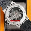 12 styles montres de haute qualité RRF Excalibur Spider Titanium 45 mm RDDBEX0572 MÉCANIQUE MONTRE MENSE MONTRE Squelette RUBB9884201