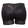 FLORATA Modelador Sexy Calça Boyshort Mulher Cueca Falsa Cueca Push Up Acolchoada Modelador de Nádega Levantador de Bumbum Quadril Plus Size