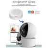 Système d'alarme WIFI PGST PW150 Tuya, sécurité sans fil, anti-cambriolage, contrôle par application pour maison intelligente avec capteur de mouvement PIR