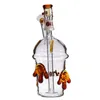 8.6 inchs Glass Bubbler Heady Glass Oil Rigs Water Bongs Smoking Accessories Unique Hookahs bong Dome Nail Dabber with 14mm joint