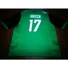 Goodjob Men Youth Women Marshall Thundering Herd Isaiah Green＃17 Football Jersey Size S-5XLまたは任意の名前または番号ジャージーをカスタム