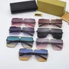 Dames Designer Sunglasses Merk klassiek geruite heren en vrouwen Gafas Strand Goggles Dames Glazen in 7 kleuren Hoge kwaliteit
