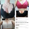 Fallsweet kvinnor bras tryck upp spets bh sexig plus storlek Brassiere komfort underkläder kvinnlig 211110