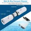 MINI Portable Car Vacuum Cleaner High Power Handheld Vacuum 120W for Car Interior Cleaning with Wet or Dry 15 0 Ft Corded241V