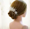 Bijoux de cheveuxfil de bijoux de cheveux épingles à fleurs pinces de mariée perles bijoux de mariage pièce à la main femmes Aessories épingles à cheveux livraison directe 2021 Nrad