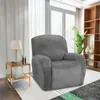 Stolskydd Velvet Split Style Recliner Sofa Täck all-inclusive Massage Lazy Boy Spanex Lounger Single Seits Couch Slipcover