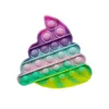 Macaron Farbe Neue Farbe Einhorn Apfel Katze Push Bubble Anti Stress Relief Spielzeug Kinder Regenbogen Brettspiel Geschenke Kinder Spaß Druckreduzierung