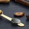 Kinesisk stil koppar te sked scoop högkvalitativa teer lämnar scoops chooser hållare tealeaf tillbehör verktyg grossist llf8617