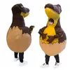 Costumes gonflables pour enfants T-REX Halloween Cosplay Costume Dinosaur Egg Blow Up Disfraz Party Cadeau d'anniversaire pour enfants unisexe Q0910