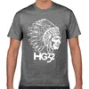 T-shirts pour hommes Tops T-shirt Hommes Tags Hustle Gang Marque Hommes Manches courtes Graphi Basic Black Geek Mâle Tshirt XXXL