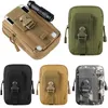 Universal Outdoor Camping Climbing Cases Tactical Military Sports Molle Hip Waist Belt Bag Wallet Zipper Pouch Purse