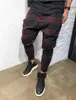 2021 Autum Mens Joggers Pants Hip Hop Casual Pencil Pant Sweatpants Trousers Streetwear Plaid Black Harem Pant Men Sportswear X0723