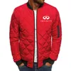 Herenjassen Winter Fleece Thicken Warm Jassen Pullover Infiniti Auto Katoen Wol Hoge Kwaliteit Kleding Heren Zipper Jas